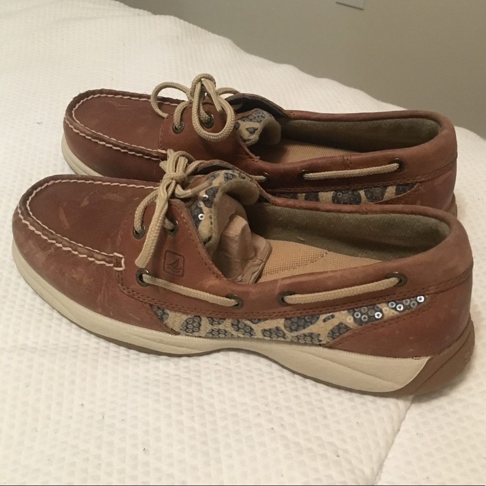 Women’s Cheetah Print Sperry’s